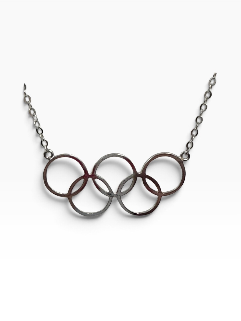 Olympics sterling silver 925 necklace